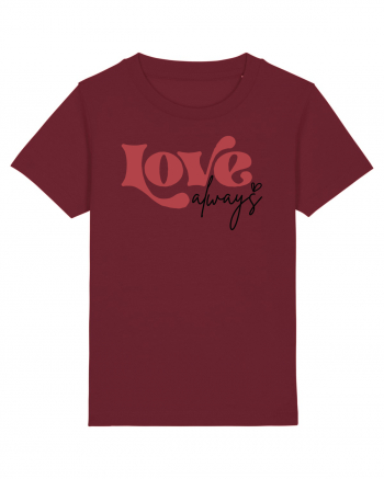 de dragoste in stil retro vintage - Love Always Burgundy