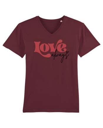 de dragoste in stil retro vintage - Love Always Burgundy