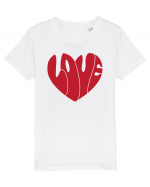 de dragoste in stil retro vintage - Love heart Tricou mânecă scurtă  Copii Mini Creator