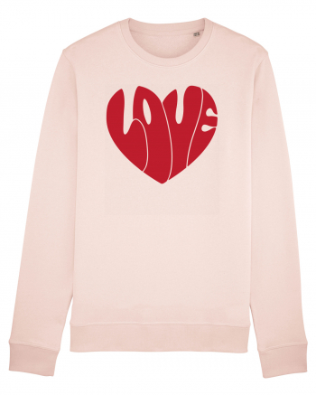 de dragoste in stil retro vintage - Love heart Candy Pink