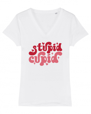 de dragoste in stil retro vintage - Stupid Cupid White