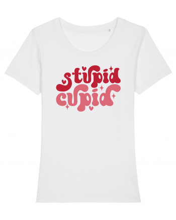 de dragoste in stil retro vintage - Stupid Cupid White