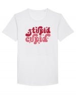 de dragoste in stil retro vintage - Stupid Cupid Tricou mânecă scurtă guler larg Bărbat Skater