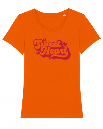 de dragoste in stil retro vintage - Sweet Heart Bright Orange