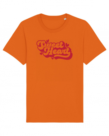 de dragoste in stil retro vintage - Sweet Heart Bright Orange