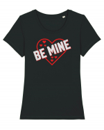 pentru îndrăgostiți - Be Mine Tricou mânecă scurtă guler larg fitted Damă Expresser