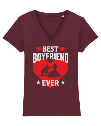 pentru îndrăgostiți - Best Boyfriend ever Burgundy