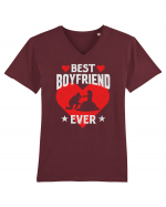 pentru îndrăgostiți - Best Boyfriend ever Tricou mânecă scurtă guler V Bărbat Presenter