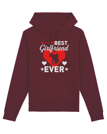 pentru îndrăgostiți - Best girlfriend ever Burgundy