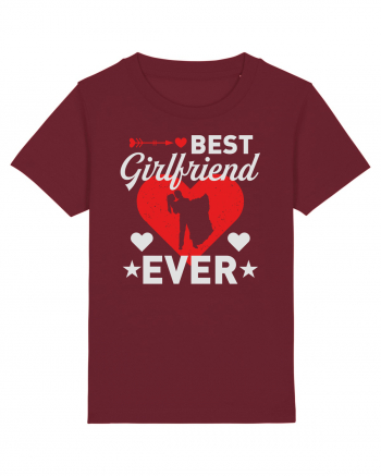 pentru îndrăgostiți - Best girlfriend ever Burgundy