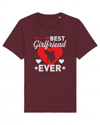 pentru îndrăgostiți - Best girlfriend ever Burgundy