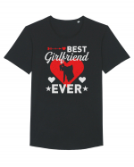 pentru îndrăgostiți - Best girlfriend ever Tricou mânecă scurtă guler larg Bărbat Skater