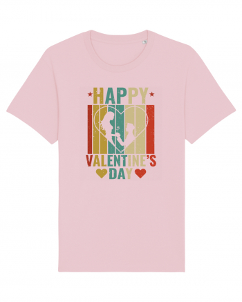 pentru îndrăgostiți - Happy Valentines day Cotton Pink