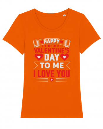 pentru îndrăgostiți - Happy Valentines Day v2 Bright Orange