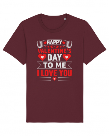 pentru îndrăgostiți - Happy Valentines Day v2 Burgundy