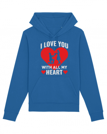 pentru îndrăgostiți - I love you with all my heart Royal Blue