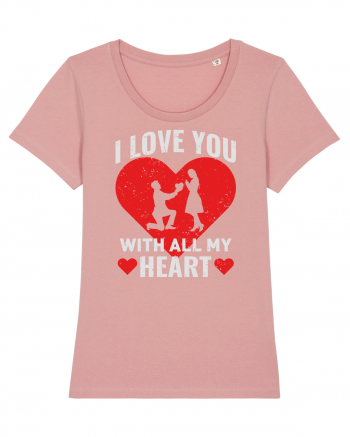 pentru îndrăgostiți - I love you with all my heart Canyon Pink