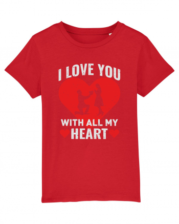 pentru îndrăgostiți - I love you with all my heart Red