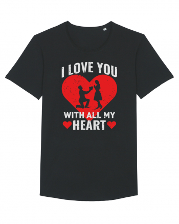 pentru îndrăgostiți - I love you with all my heart Black