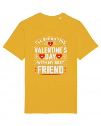 pentru îndrăgostiți - I will spend this Valentines Day with my best friend Spectra Yellow