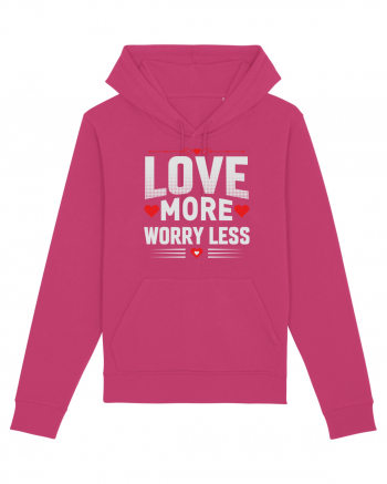 pentru îndrăgostiți - Love more worry less Raspberry