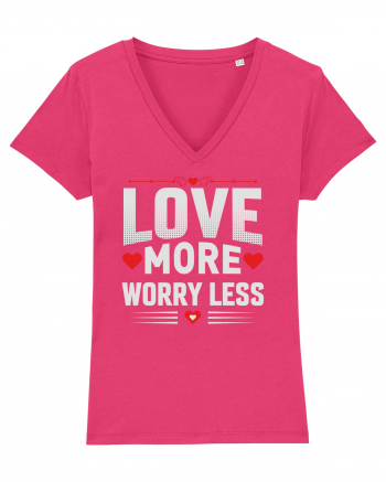 pentru îndrăgostiți - Love more worry less Raspberry