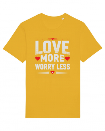 pentru îndrăgostiți - Love more worry less Spectra Yellow