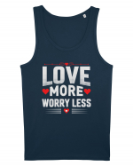 pentru îndrăgostiți - Love more worry less Maiou Bărbat Runs