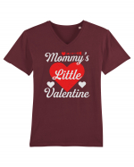 pentru îndrăgostiți - Mommy little valentine Tricou mânecă scurtă guler V Bărbat Presenter