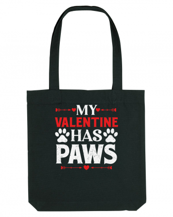 pentru îndrăgostiți - My valentine has paws Black