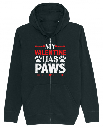 pentru îndrăgostiți - My valentine has paws Black