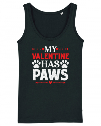 pentru îndrăgostiți - My valentine has paws Black