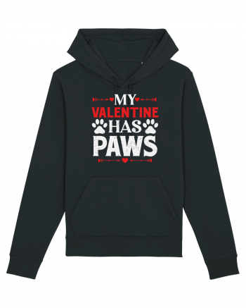 pentru îndrăgostiți - My valentine has paws Black