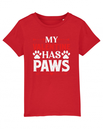 pentru îndrăgostiți - My valentine has paws Red