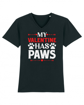 pentru îndrăgostiți - My valentine has paws Black