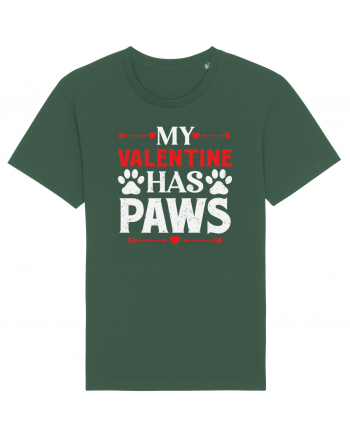 pentru îndrăgostiți - My valentine has paws Bottle Green