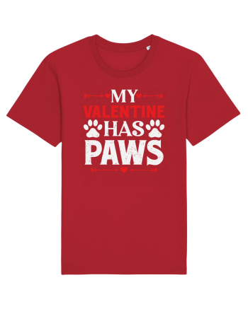 pentru îndrăgostiți - My valentine has paws Red