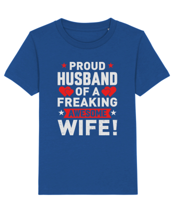 pentru îndrăgostiți - Proud husband of a freaking awesome wife Majorelle Blue