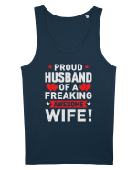 pentru îndrăgostiți - Proud husband of a freaking awesome wife Maiou Bărbat Runs