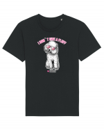 I DON`T GIVE A FLUFF - PUDEL Tricou mânecă scurtă Unisex Rocker