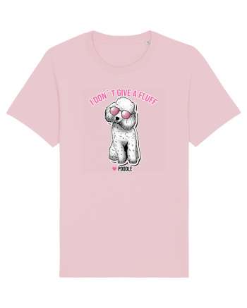 I DON`T GIVE A FLUFF - PUDEL Cotton Pink