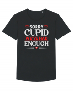 pentru îndrăgostiți - Sorry cupid we ve had enough Tricou mânecă scurtă guler larg Bărbat Skater