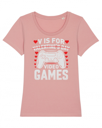 pentru îndrăgostiți - V is for Valentines Day video games Canyon Pink