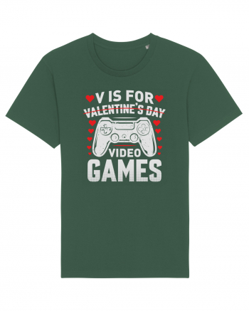 pentru îndrăgostiți - V is for Valentines Day video games Bottle Green