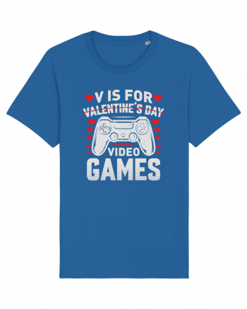 pentru îndrăgostiți - V is for Valentines Day video games Royal Blue