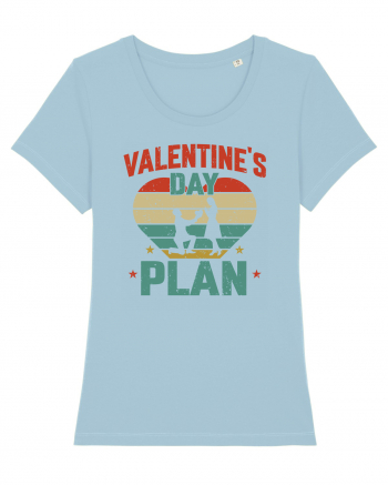 pentru îndrăgostiți - Valentines Day plan Sky Blue