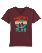 pentru îndrăgostiți - Valentines Day plan Tricou mânecă scurtă guler V Bărbat Presenter