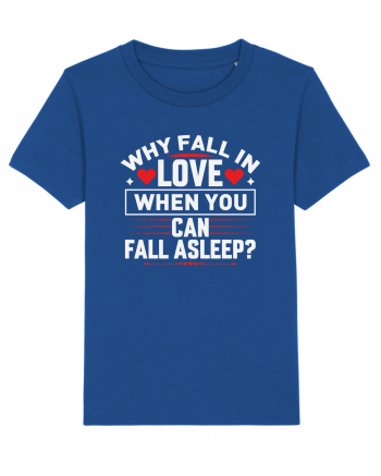 pentru îndrăgostiți - Why fall in love when you can fall asleep Majorelle Blue