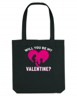 pentru îndrăgostiți - Will you be my valentine Sacoșă textilă