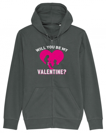 pentru îndrăgostiți - Will you be my valentine Anthracite